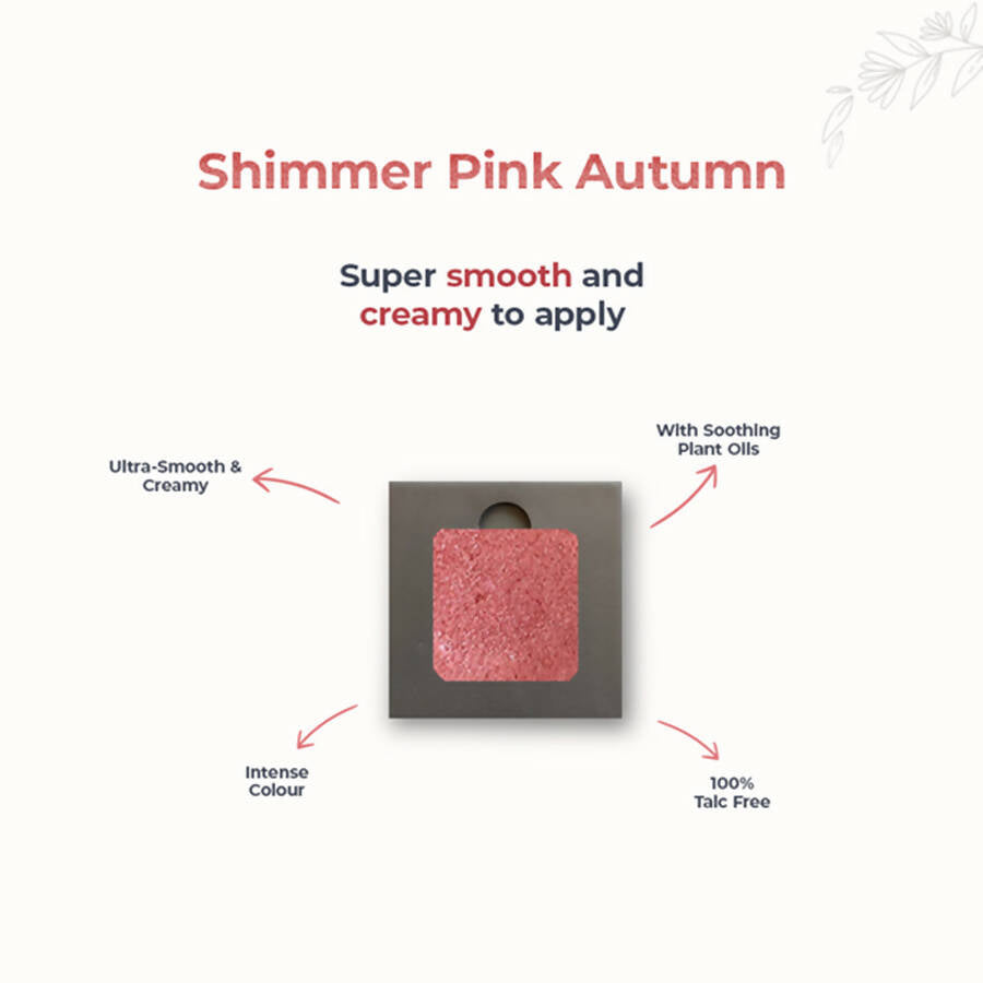 Disguise Satin Smooth Eyeshadow Squares - Shimmer Pink Autumn 206 | Grocsy