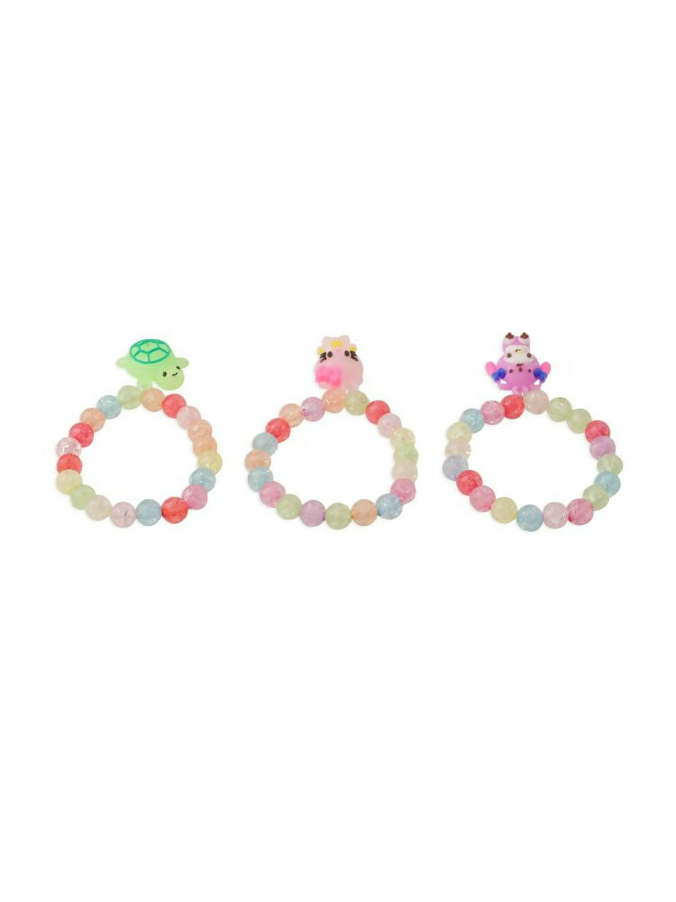 NVR Men & Women Set of 3 Artificial Beads Stylish Bracelet | Grocsy