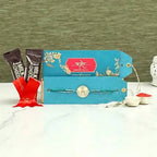 Cute Mickey Metal Rakhi & Amul Milk Chocolate Flow Wraps | Grocsy