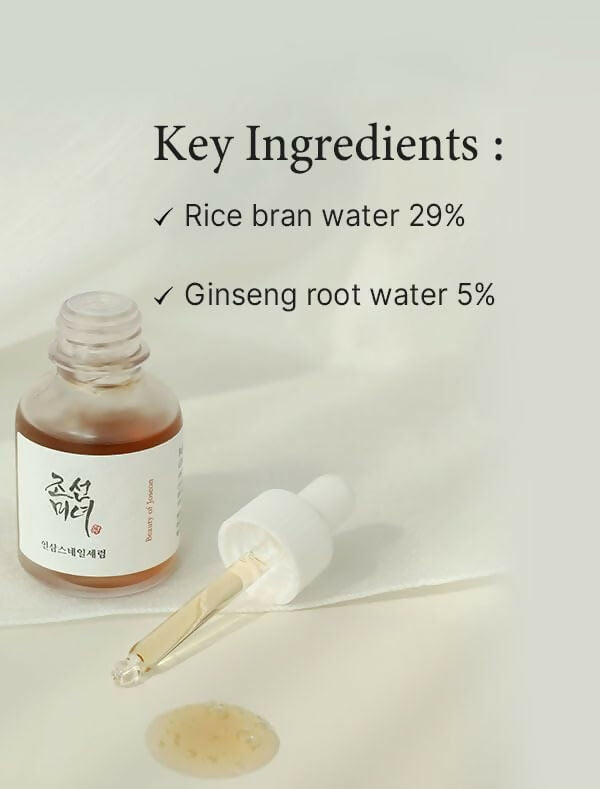 Beauty of Joseon Revive Serum - Ginseng + Snail Mucin For Hydrating, Nourishing, and Youthful Serum - Korean Skincare | Grocsy