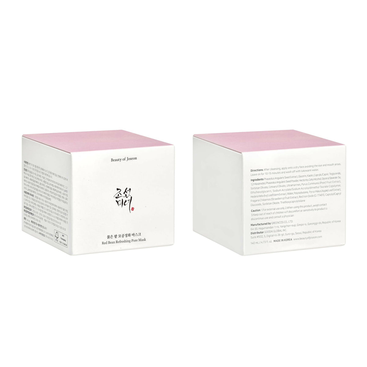 Beauty of Joseon Red Bean Refreshing Pore Mask - Korean Skincare | Grocsy