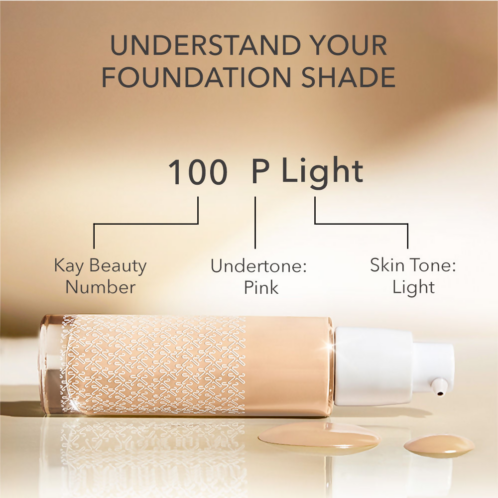 Kay Beauty By Katrina Kaif Hydrating Foundation - 145N Medium | Grocsy