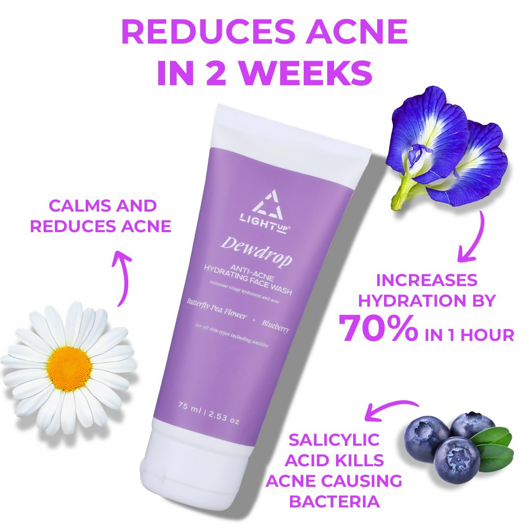 Light Up Dewdrop Anti-Acne Hydrating Face wash | Grocsy