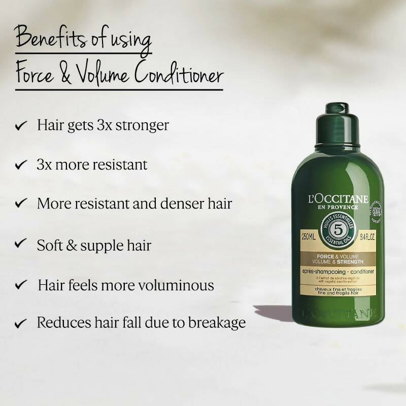 L'Occitane Volume & Strength Conditioner | Grocsy