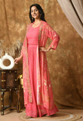 Joban Fashion Pink Maslin Kurta Set | Grocsy