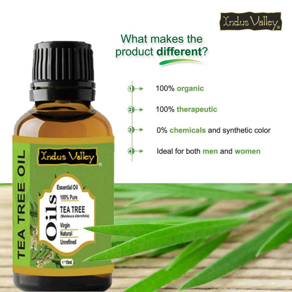 Indus Valley Tea Tree Essential Oil | Grocsy
