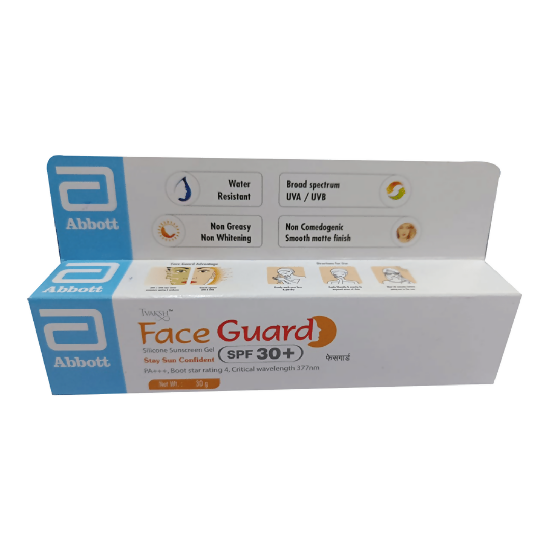 Tvaksh Face Guard Silicone Sunscreen Gel SPF 30+ | Grocsy