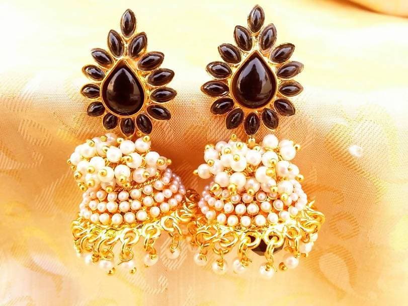 Black Aashiqui-2 Earrings | Grocsy
