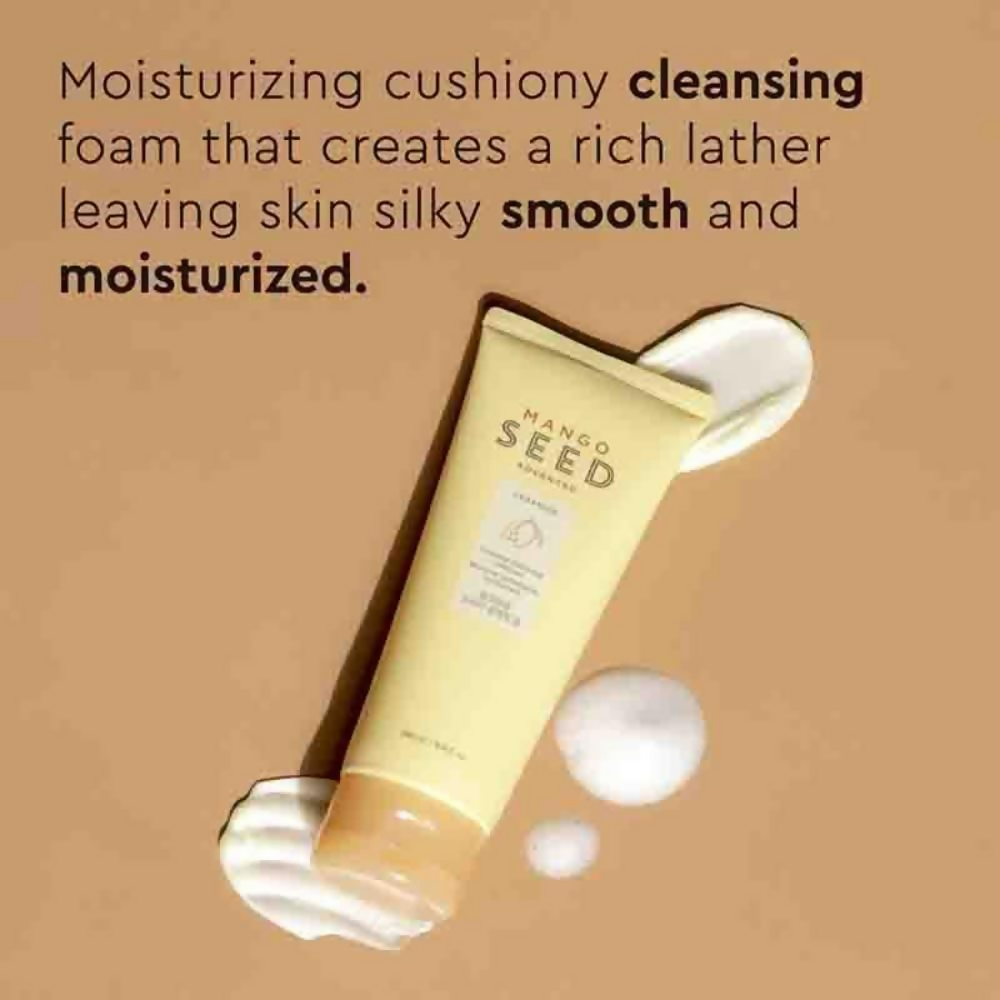 The Face Shop Mango Seed Creamy Foaming Cleanser | Grocsy