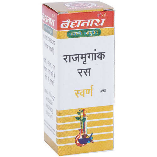 Baidyanath Jhansi Rajmrigank Ras With Gold | Grocsy