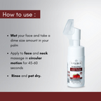 Lashika Tomatino Foaming Face Wash | Grocsy