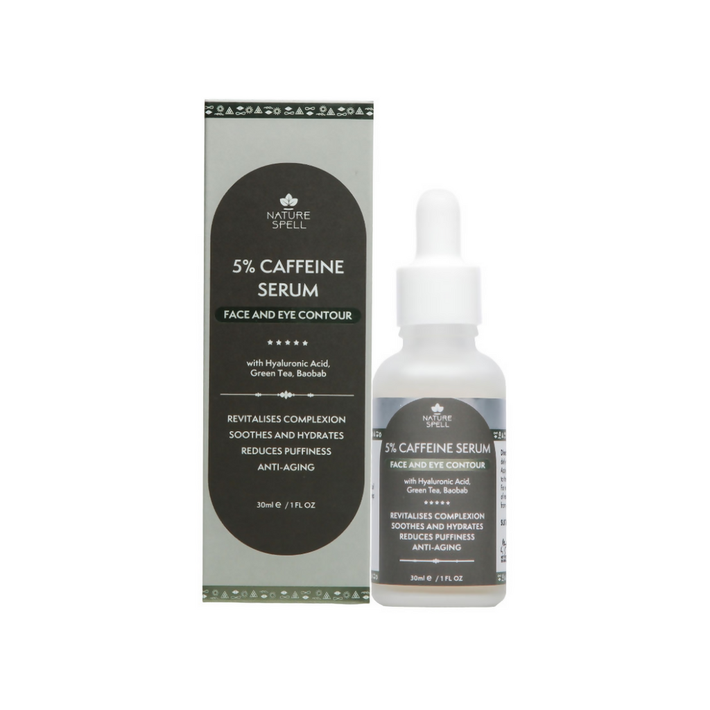 Nature Spell Caffeine Serum And Face & Eye Contour | Grocsy