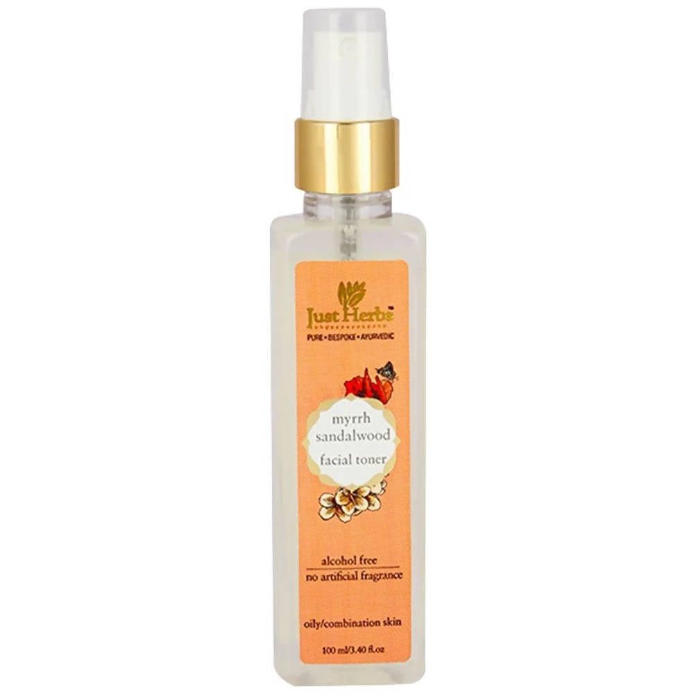 Just Herbs Myrrh Sandalwood Facial Toner | Grocsy