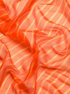 Ahalyaa Women's Traditional wear Saree - Orange | Grocsy