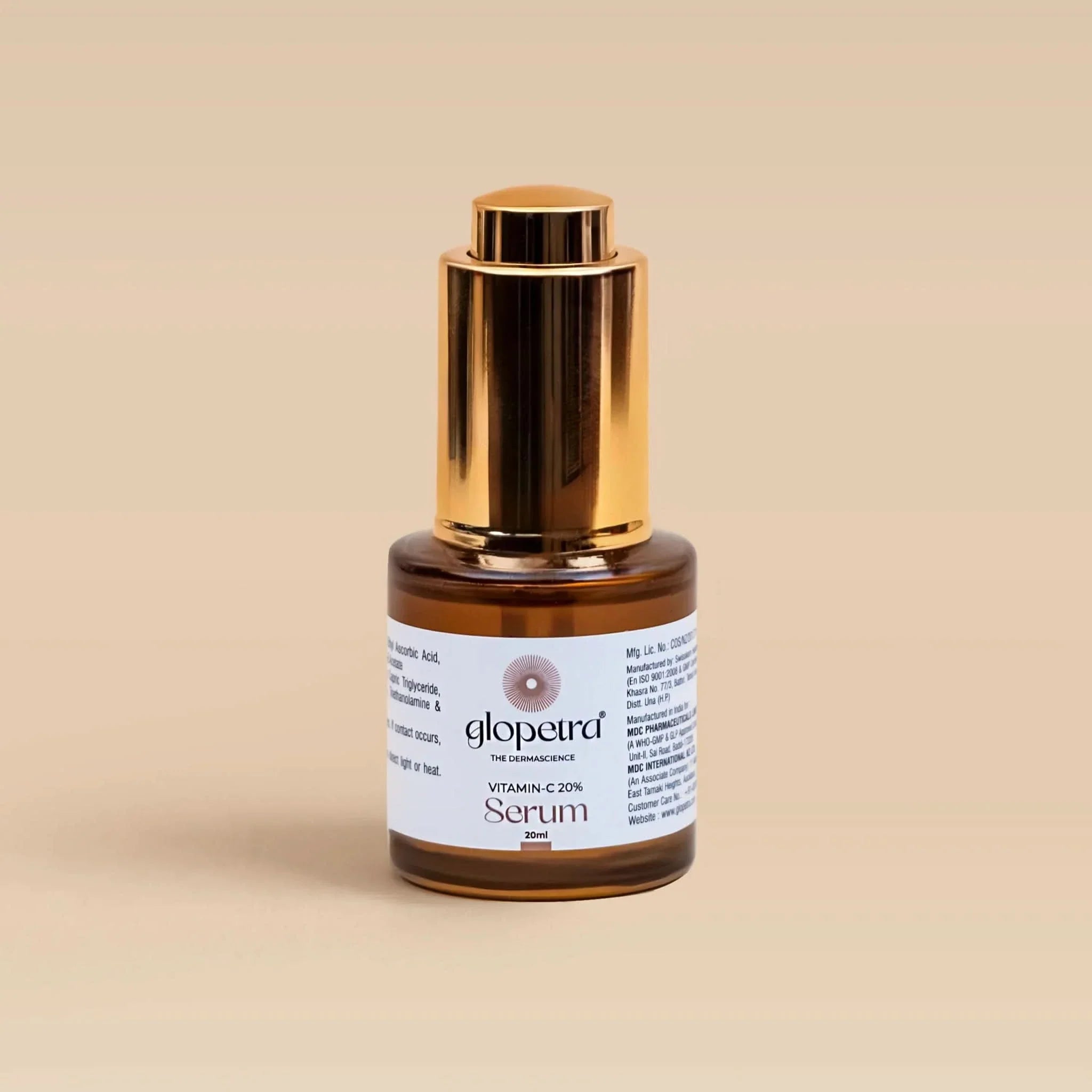 Glopetra Vitamin C Serum For Dull Skin | Grocsy