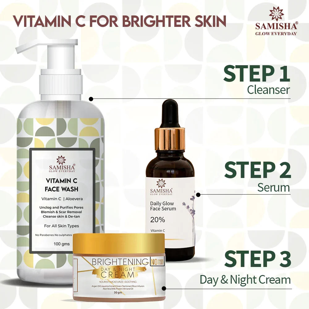 Samisha Vitamin C Face Wash | Grocsy