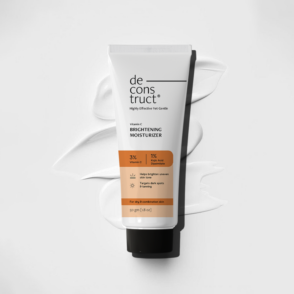Deconstruct Niacinamide Brightening Face Moisturizer 5% Niacinamide + 1% Kojic Acid + 5% Vitamin C | Grocsy