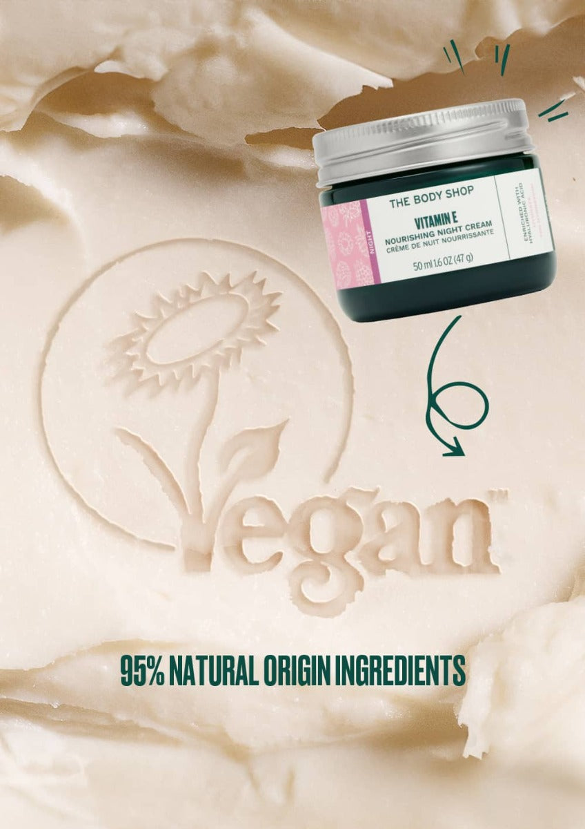 The Body Shop Vitamin E Nourishing Night Cream | Grocsy