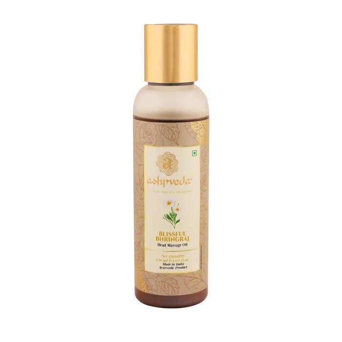 Ashpveda Blissful Bhringraj Head Massage Oil | Grocsy