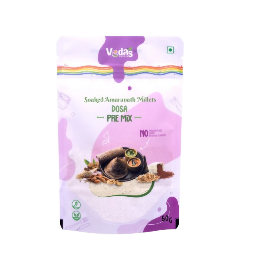 Vedas Kitchen Soaked Amaranth Millets Dosa Premix | Grocsy