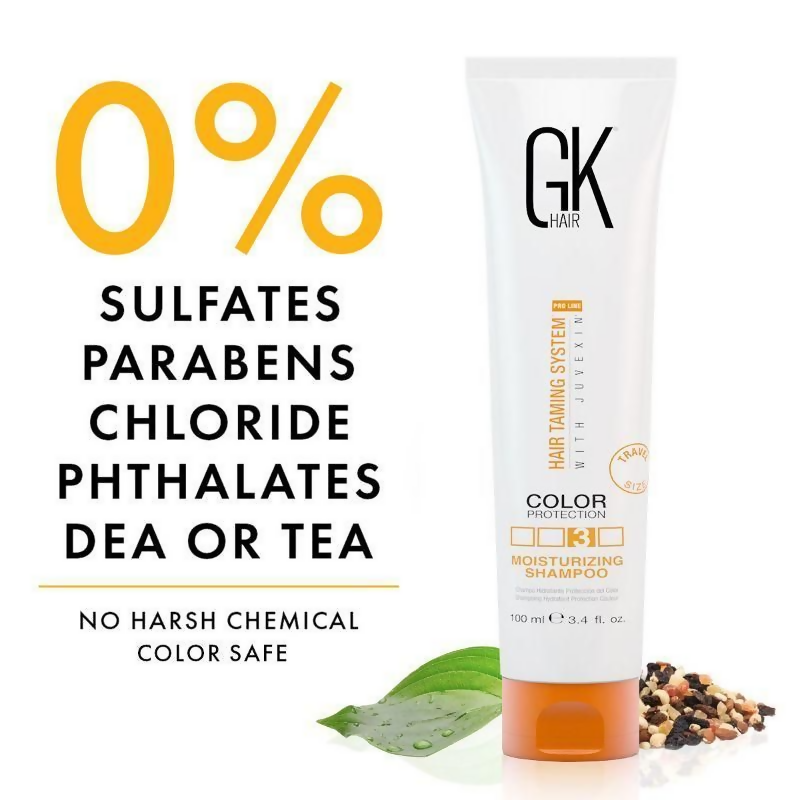 GK Hair Moisturizing Color Protection Shampoo, Travel Size | Grocsy