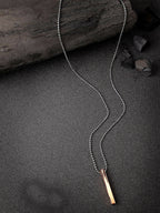 NVR Men Copper Plated Geomatric Pendent With Chain | Grocsy