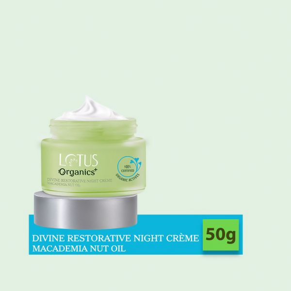 Lotus Organics Divine Restorative Night Creame | Grocsy
