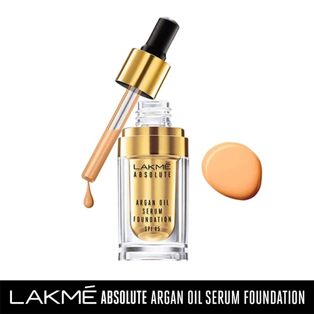 Lakme Absolute Argan Oil Serum Foundation - Cool Ivory | Grocsy