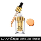 Lakme Absolute Argan Oil Serum Foundation - Cool Ivory | Grocsy