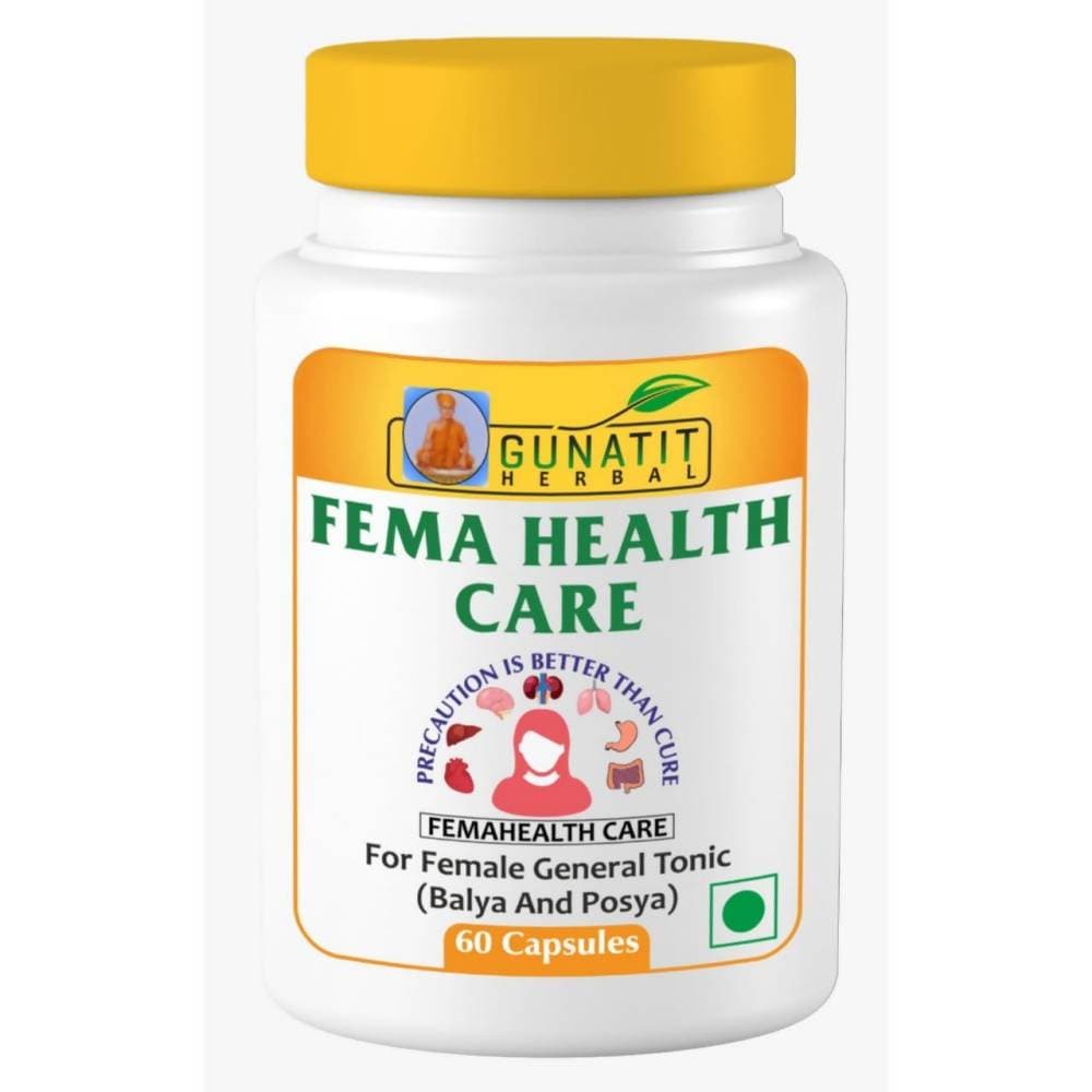 Gunatit Herbal Combo Of Genswell + Fema Healthcare + Gunabit Capsules | Grocsy