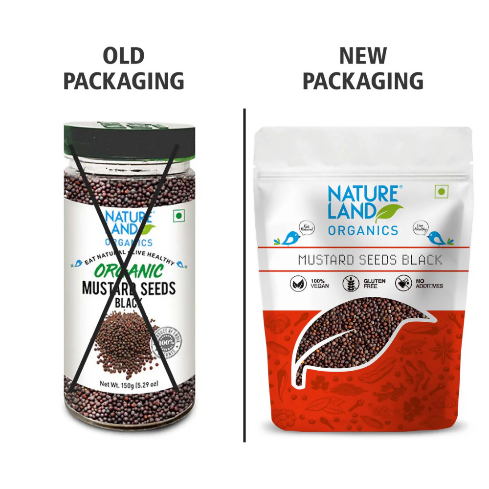 Nature Land Organics Mustard Black | Grocsy
