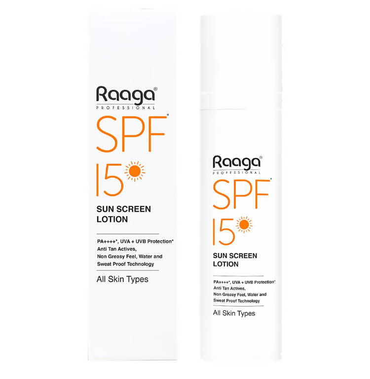 Raaga Professional SPF 15 Sunscreen Lotion | Grocsy