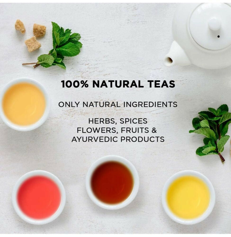 Shuddh Natural Gut Detox Tea Kashmiri Kahwa | Grocsy