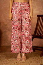 Joban Fashion Pink Hand Block Printed Cotton Suit Set | Grocsy
