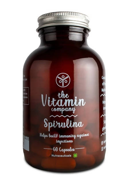 The Vitamin Company Spirulina Capsules | Grocsy
