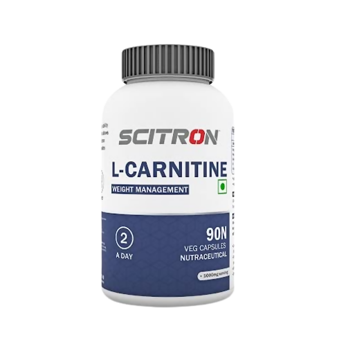 Scitron L-Carnitine 1000mg Veg Capsules | Grocsy