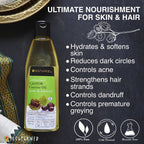 Soulflower Coldpressed Castor Carrier Oil Pure & Natural | Grocsy