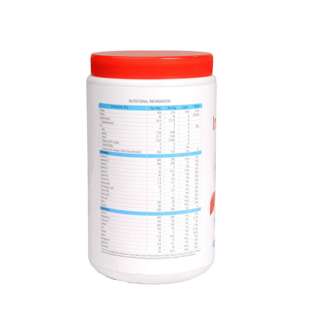 InstaRecov Beginner's Whey Protein Enriched with Curcumin by OmniWellness Vanilla Flavour | Grocsy