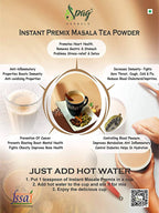 Spag Herbals Premium Instant Masala Tea Powder | Grocsy