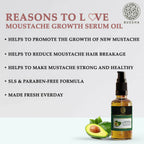Buddha Natural Moustache Growth Serum | Grocsy