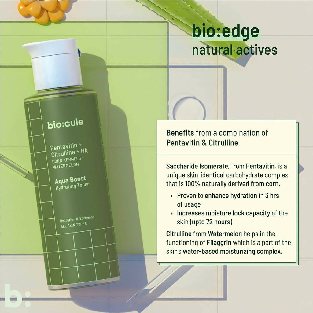 Biocule Aqua Boost Hydrating Face Toner | Grocsy