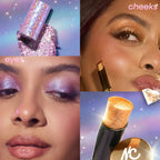 Nykaa Diamond Jelly Cooling Shimmer Eyeshadow Stick - Multi-Use, High Shine Glitter - 24K Gold | Grocsy