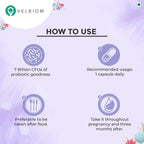 Velbiom Nu Mom Probiotic Health Capsules For Women | Grocsy