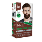 Nisha Beard Colour for Men - Natural Brown | Grocsy