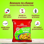 Aashirvaad Instant Khatta Meetha Poha | Grocsy