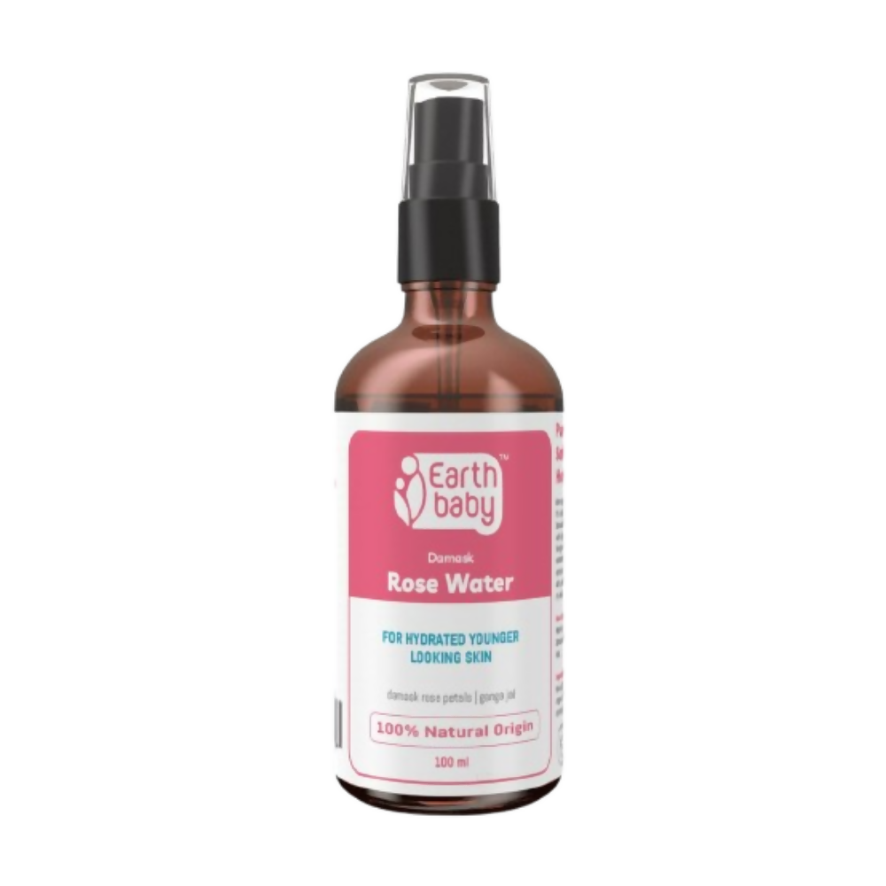 Earthbaby 100% Natural Origin Damask Rose Water Spray | Grocsy