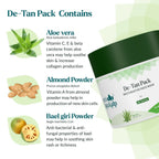 Kulsum's Kaya Kalp Herbals De-Tan Pack For De -Tanning | Grocsy