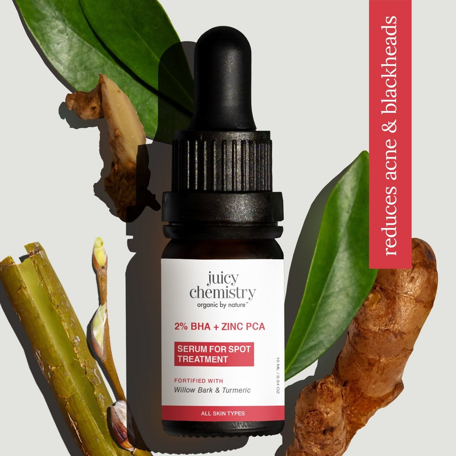 Juicy Chemistry 2% BHA + Zinc PCA Face Serum | Grocsy