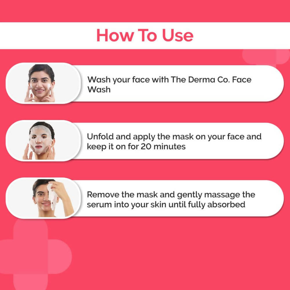 The Derma Co 5% Niacinamide Sheet Mask | Grocsy