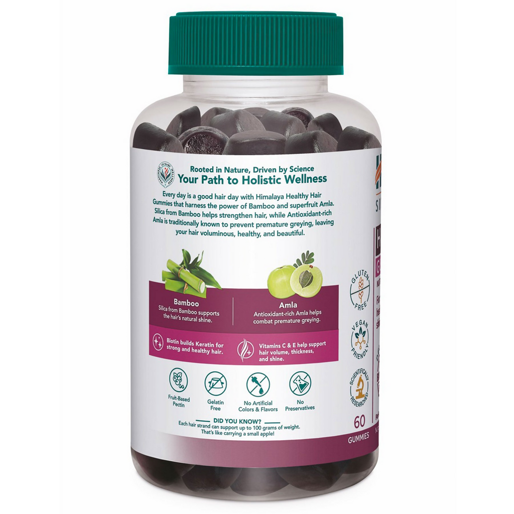 Himalaya Herbals Healthy Hair Gummies | Grocsy